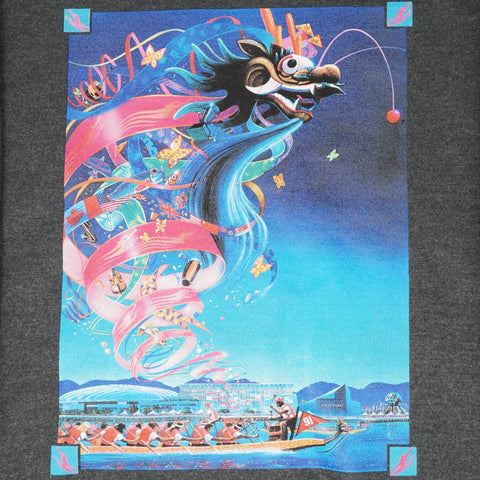 1991 Canadian International Dragon Boat Festival - Charcoal Crewneck Sweatshirt